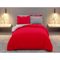 روتختی هتلی قرمز خاکستری